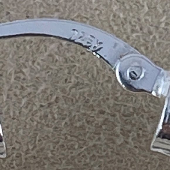 Sterling Silver 5mm thick Round Large 1.55 inch Hollow Tubular Hoop Earrings 40m - Picture 6 of 6